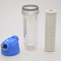 10" Wasserfilter 2x 1" IG Vorfilter Mehrwegfilter f. Gartenpumpe Hauswasserwerk 10" Wasserfilter 2x 1" IG Vorfilter Mehrwegfilter f. Gartenpumpe Hauswasserwerk