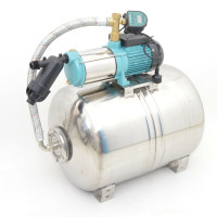 Edelstahl 100L Hauswasserwerk 6000L/h 1,3kW 5,5bar Digitaler Trockenlaufschutz + Vorfilter Edelstahl 100L Hauswasserwerk 6000L/h 1,3kW 5,5bar Digitaler Trockenlaufschutz + Vorfilter