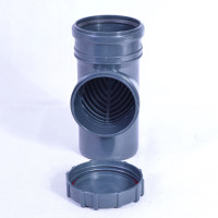 Fallrohrfilter Regenrohrfilter m. Laubfang DN100 Ø110 HT / KG- Rohre Graphit Fallrohrfilter Regenrohrfilter m. Laubfang DN100 Ø110 HT / KG- Rohre Graphit