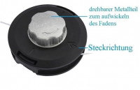 Vorschau: Automatic Fadenkopf Mähkopf Motorsense Freischneider + 100m Mähfaden 2,8 mm Vorschau: Automatic Fadenkopf Mähkopf Motorsense Freischneider + 100m Mähfaden 2,8 mm