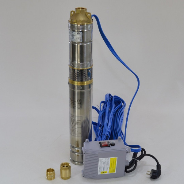 4" Tiefbrunnenpumpe 2700l/h 11 bar f. Sandiges Wasser Wasserpumpe RV