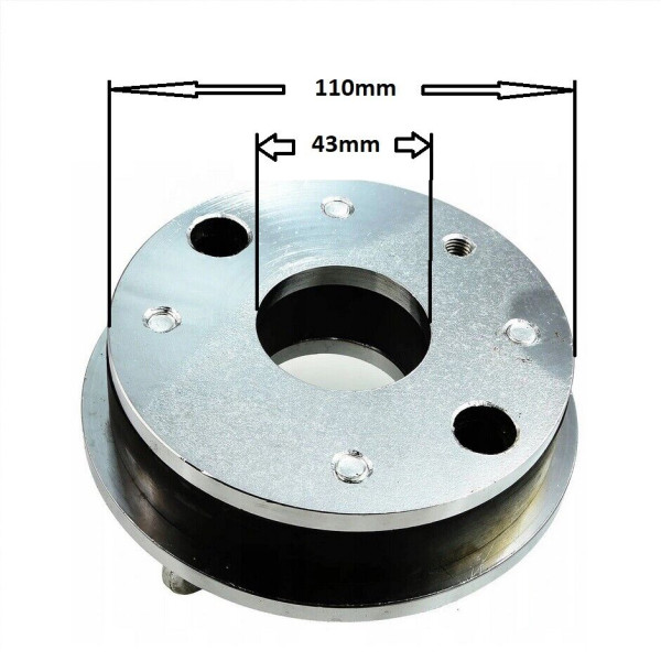 Brunnenkopf Brunnenabschluß DN100 / 4 " für PE Leitung 32mm