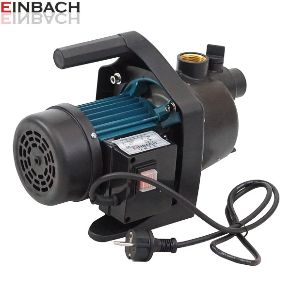 EINBACH Garden 1000 Kreiselpumpe Jetpumpe Gartenpumpe 1000 Watt 3600 L/h 4 bar