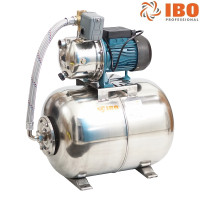 Hochwertiges 50 L Edelstahl Hauswasserwerk 1100W - 5 bar Pumpe mit Druckschalter Hochwertiges 50 L Edelstahl Hauswasserwerk 1100W - 5 bar Pumpe mit Druckschalter