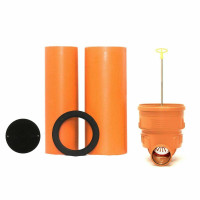 KG Teleskopabdeckung DN300 1m Schachtabdeckung mit Deckel A15 befahrbar bis 3 t KG Teleskopabdeckung DN300 1m Schachtabdeckung mit Deckel A15 befahrbar bis 3 t