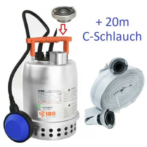 Tauchpumpe aus Edelstahl 220V mit Schwimmer und Schlauch, Elektrischer  Pumpe aus rostfreiem Stahl, Pumpe, Wasser, Pumpen und Zubehor