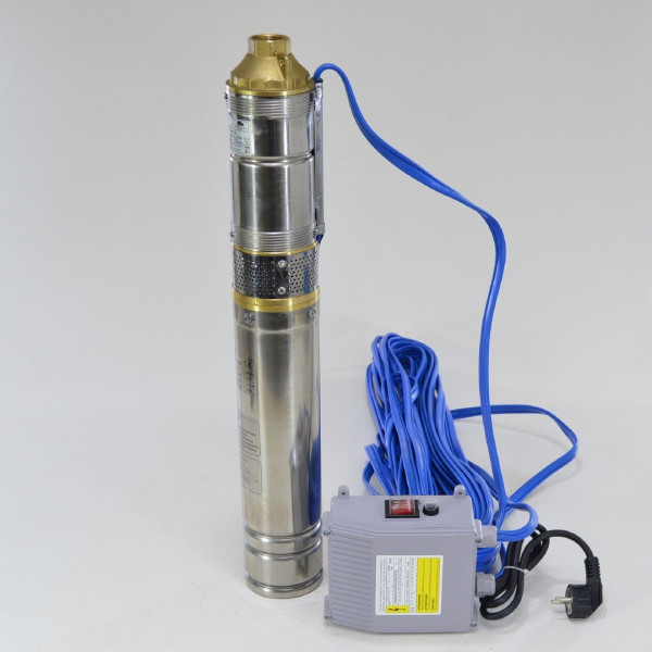 4" Tiefbrunnenpumpe Tauchpumpe Ø 96 mm 2400l/h 0,55kW 8,5 bar Sandiges Wasser