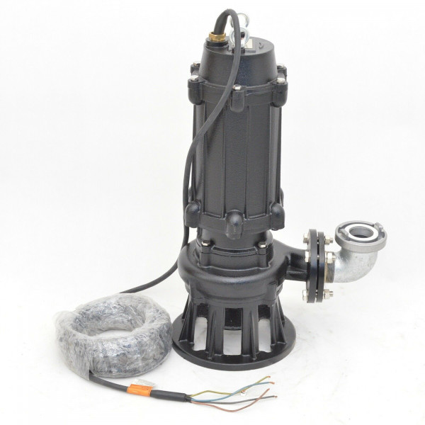 Dambat Fäkalienpumpe 400V Mit Schneidmesser – 400 L/min, 1500W, Schmutzwasserpumpe