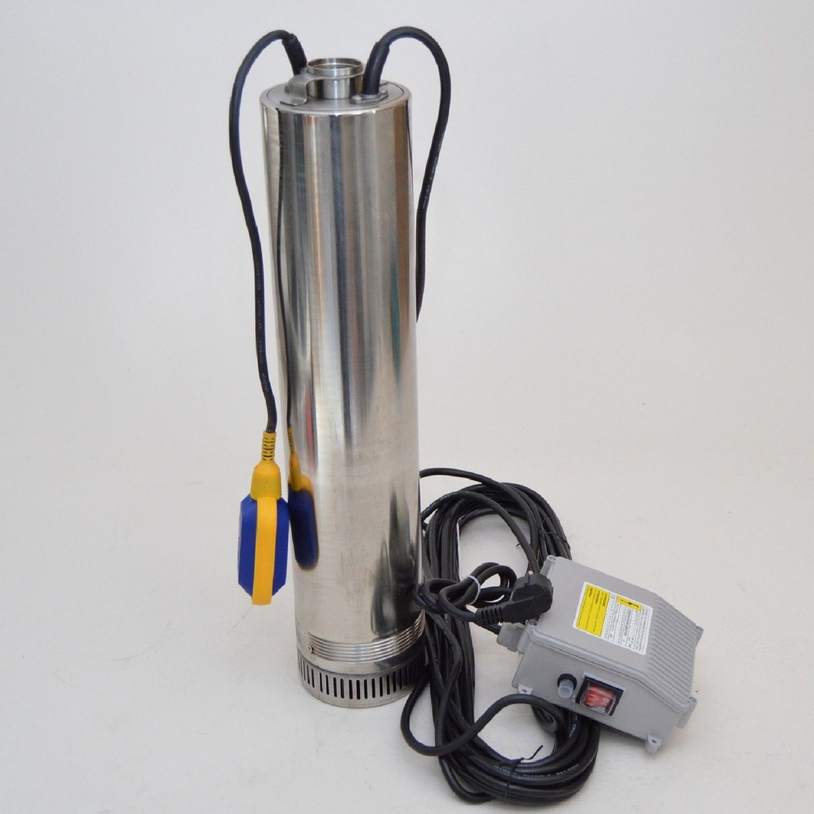 Tiefbrunnenpumpe Brunnenpumpe 5" 6000 l/h 1,1kW 6,5 bar mit