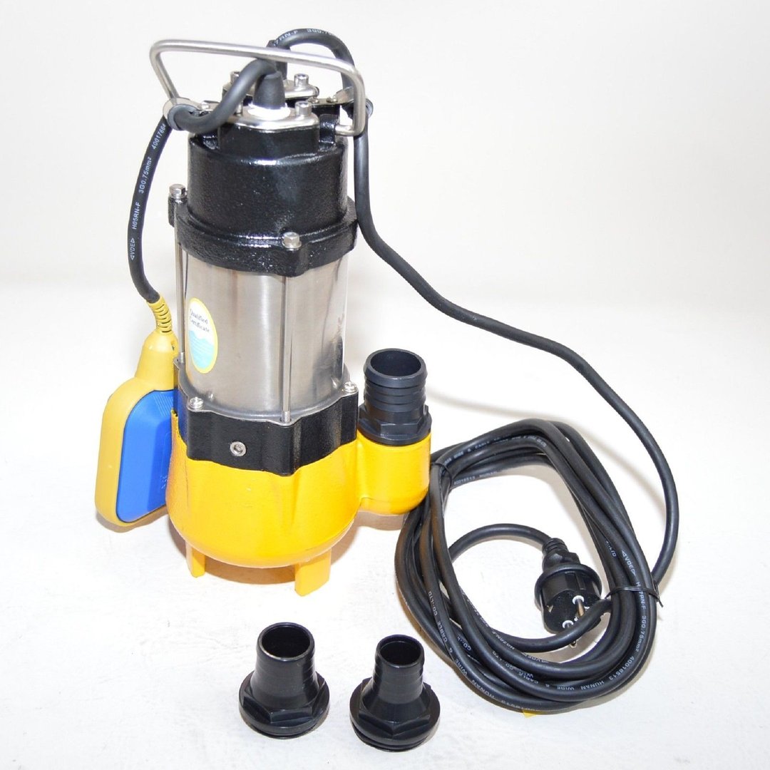 Tauchpumpe Schmutzwasserpumpe 7500l/h Automatik + Handbetrieb Durchlass  30mm, Schmutzwasser- / Tauchpumpen, Pumpen