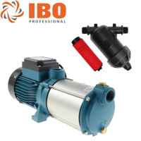 Gartenpumpe Wasserpumpe 3000 Watt / 230V INOX 11400 L/h 7bar + Vorfilter Gartenpumpe Wasserpumpe 3000 Watt / 230V INOX 11400 L/h 7bar + Vorfilter