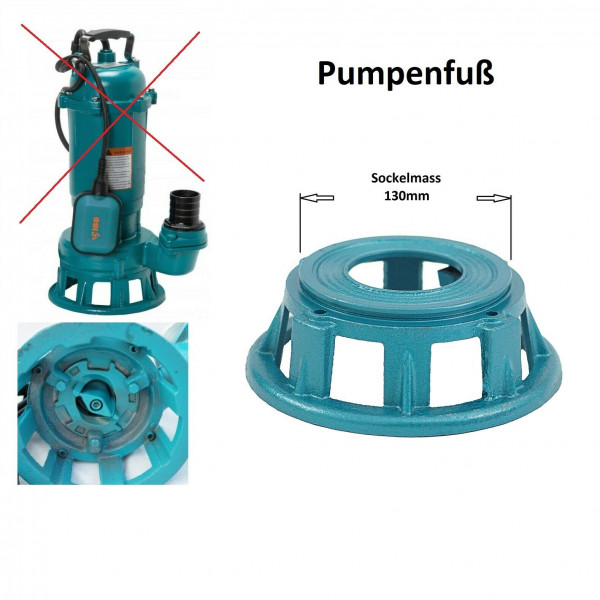 Pumpenfuß für Fäkalienpumpe der Marke IBO