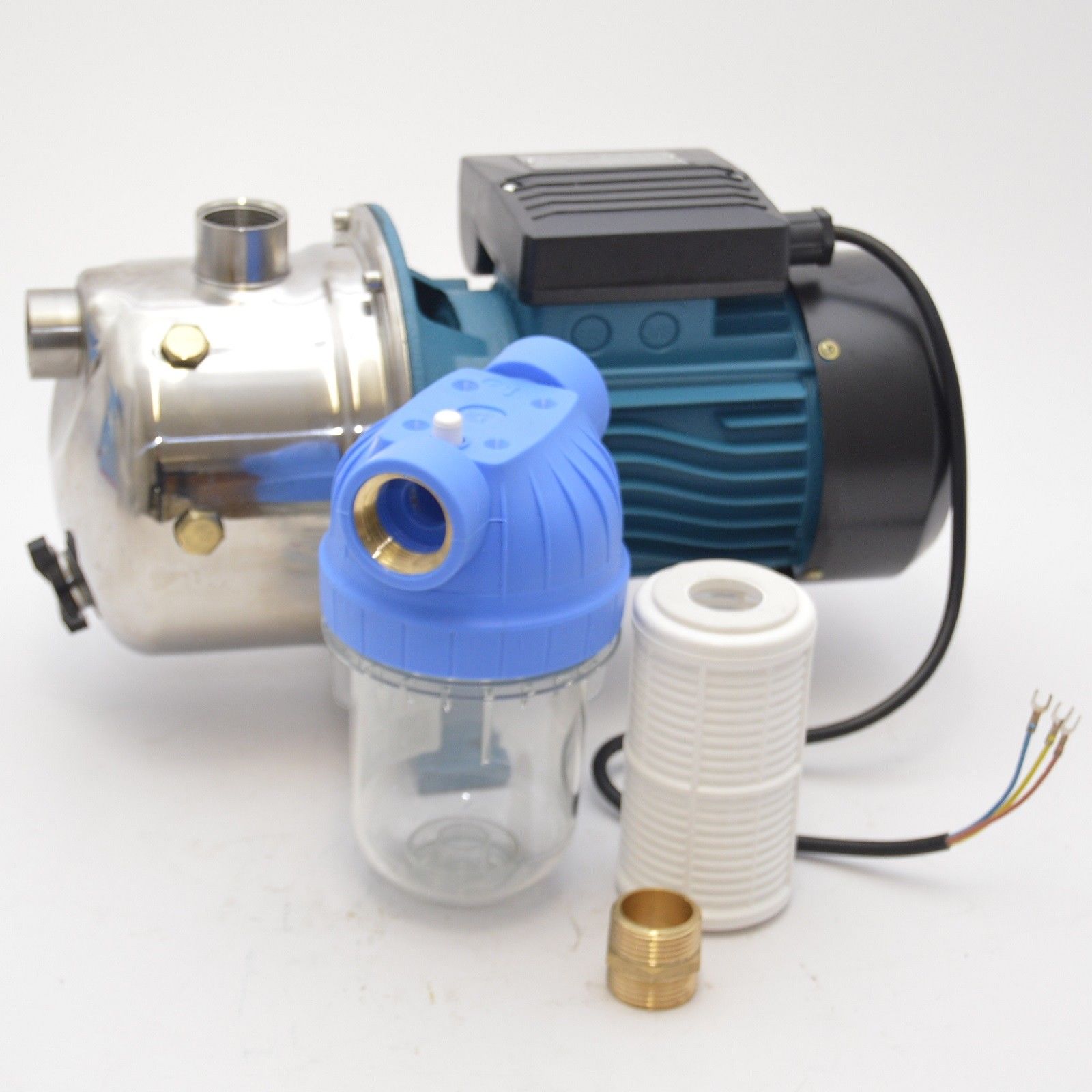 Kreiselpumpe Gartenpumpe 1100 Watt 3600 L/h 5 bar + Vorfilter