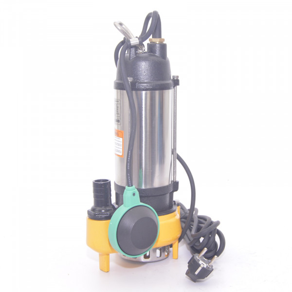 Profi Schmutzwasserpumpe 21000 L/h - Edelstahl Tauchpumpe Mit 20m Schlauch