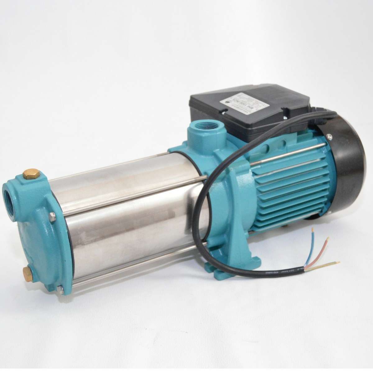 MHI 1500 INOX Kreiselpumpe - 1500 Watt, 7800 L/h Förderleistung, Max. 5 Bar Druck, Edelstahlgehäuse