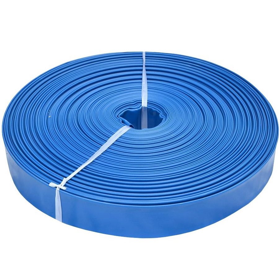 50 m 2 Zoll PVC Flachschlauch Wasserschlauch Flexibler Schlauch  Pumpenschlauch, Schmutzwasser- / Tauchpumpen, Pumpen