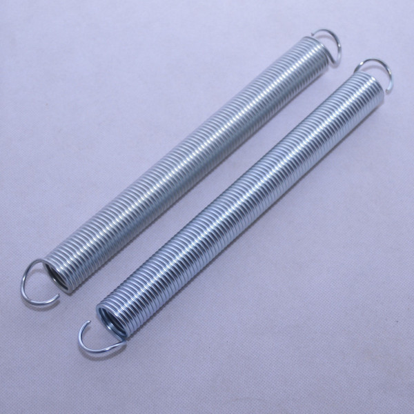 2 Stück Zugfeder Feder ø 28 mm, 300 mm / 30 cm lang, d= 2,8 mm verzinkt