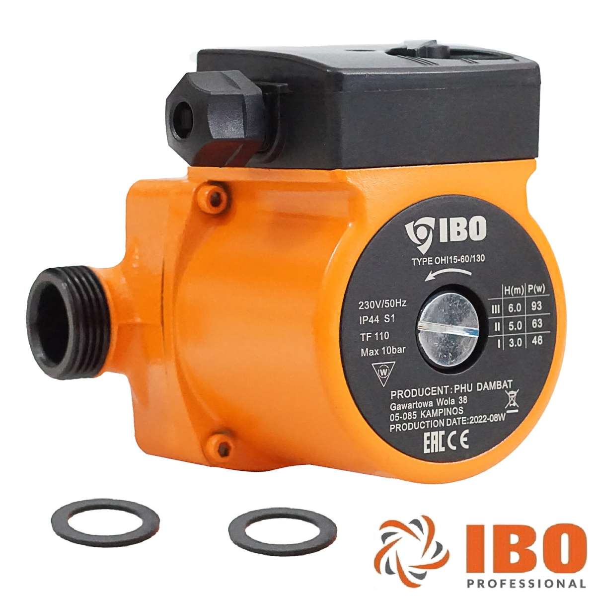 BOMBA CIRCULADORA CALEFACCION IBO 15-60/130 1-1/2 Castellón | Venta Tienda Online