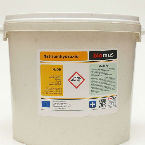 5 kg Ätznatron 100% Ätzsoda NaOH Natriumhydroxid Mikroperlen Feststoff