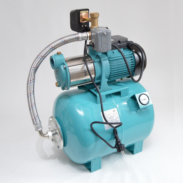 Hauswasserwerk 50 Liter 5-stufige Pumpe MHi1300 6000l/h Trockenlaufschutz SK-13