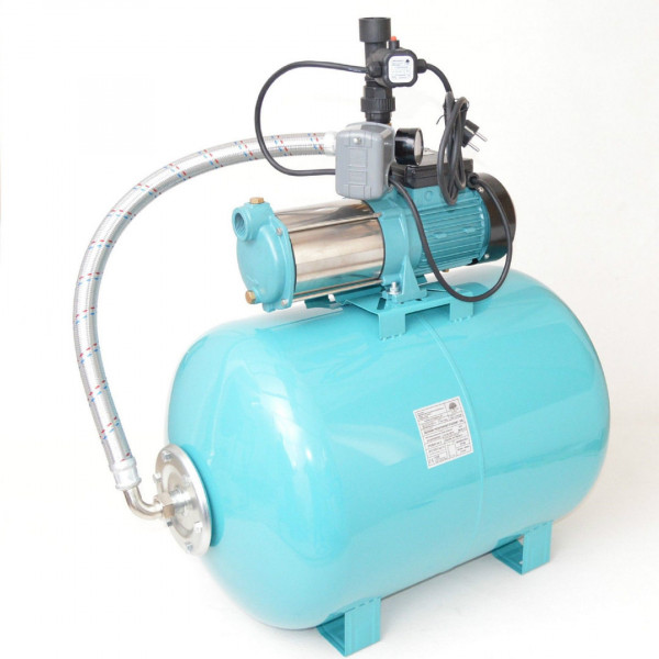 Hauswasserwerk 100 Liter + Pumpe 1300Watt Pumpensteuerung Trockenlaufschutz