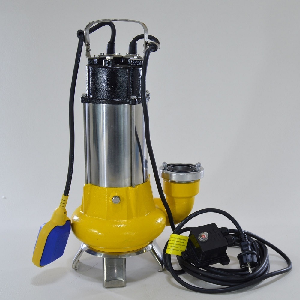 Fäkalienpumpe Tauchpumpe Schmutzwasserpumpe 1,1kW freier Durchlauf bis