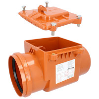 Vorschau: Rückstauklappe Ø 160 mm Rückstauverschluss Rattenschutz Geruchsverschluss Vorschau: Rückstauklappe Ø 160 mm Rückstauverschluss Rattenschutz Geruchsverschluss