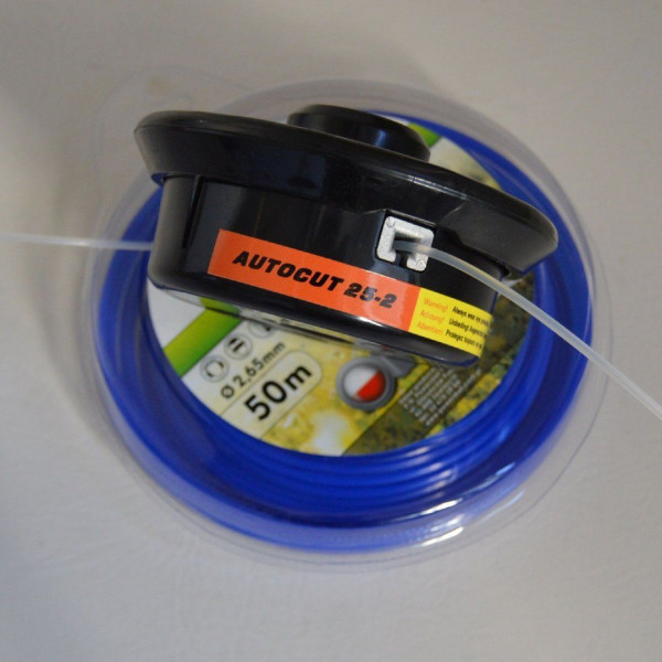 Profi Fadenkopf Mähkopf Motorsense verstärkte Ausführung + 50m Mähfaden 2,65mm