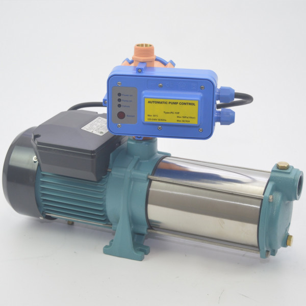 Kreiselpumpe Gartenpumpe MHI 1500 INOX 1,5kW 7800 L/h - 5 bar - Pumpensteuerung- + Vorfilter