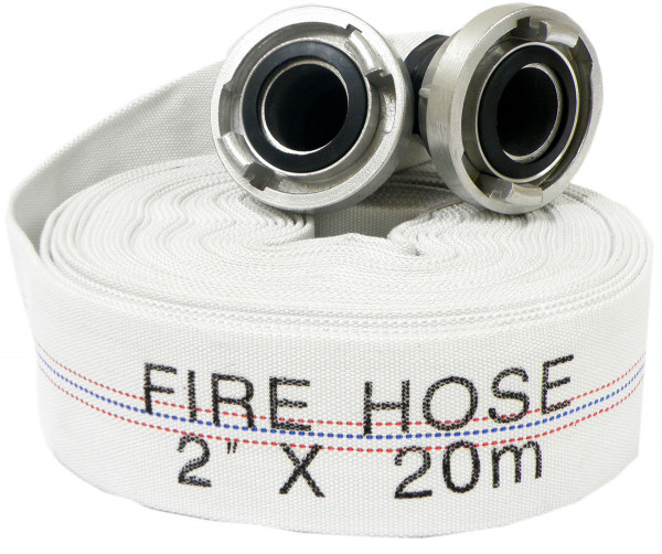 2" C-Schlauch C-Bauschlauch 20m Flachschlauch Feuerwehrschlauch C-Storz