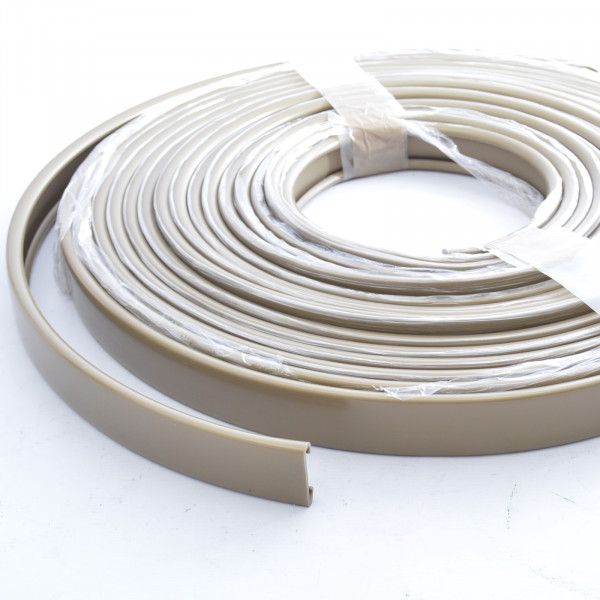 10 M PVC Handlauf Gold - Für Flachstahl 40x8 Mm, Treppenhandlauf Aus Kunststoff