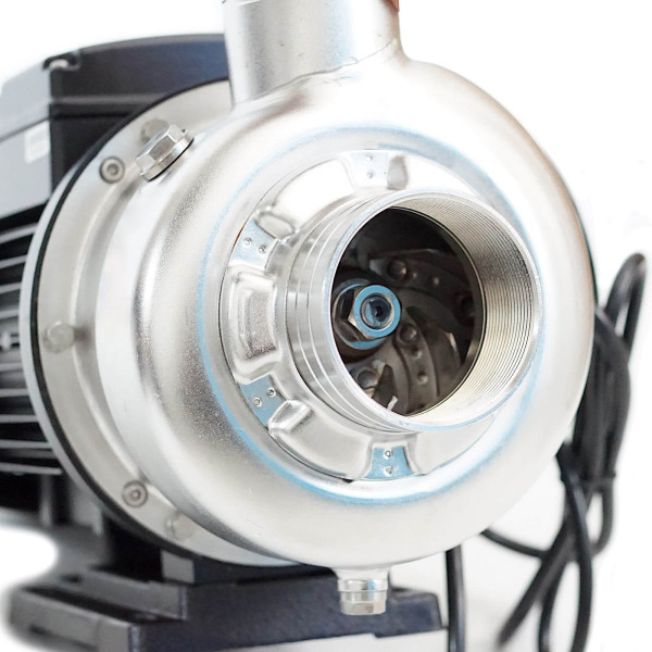 Edelstahl Gartenpumpe Kreiselpumpe Förderpumpe Jetpumpe Typ VORTEX 2,2kW - 37800L/h