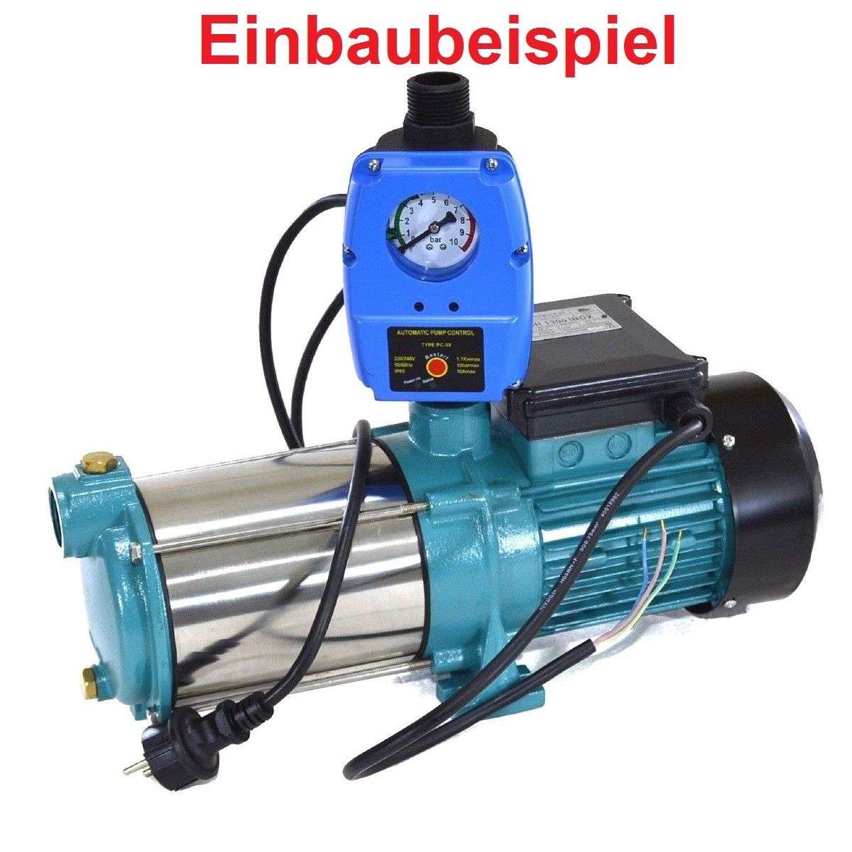 Hauswasserwerk Druckschichter 1/4 AG - Italienische Pumpensteuerung