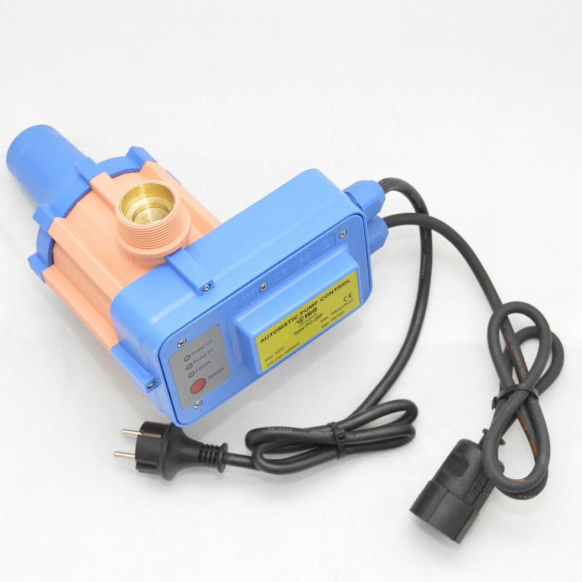 Pumpensteuerung PS-01A Druckschalter Druckwächter für Pumpe Gartenpumpe Hauswasserwerk mit integrierten Trockenlaufschutz und Kabel (2x Pumpensteuerung PS-01A Druckschalter Druckwächter für Pumpe Gartenpumpe Hauswasserwerk mit integrierten Trockenlaufschutz und Kabel (2x