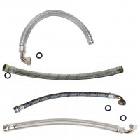 Vorschau: Edelstahl Panzerschlauch Flexschlauch 1" Zoll m. Bogen 70 cm f. 100L Kessel Vorschau: Edelstahl Panzerschlauch Flexschlauch 1" Zoll m. Bogen 70 cm f. 100L Kessel