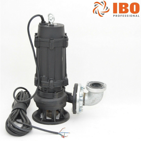 Fäkalienpumpe 400V Schmutzwasserpumpe mit Schneidmesser Rührwerk 400L/min Druck 1,6bar