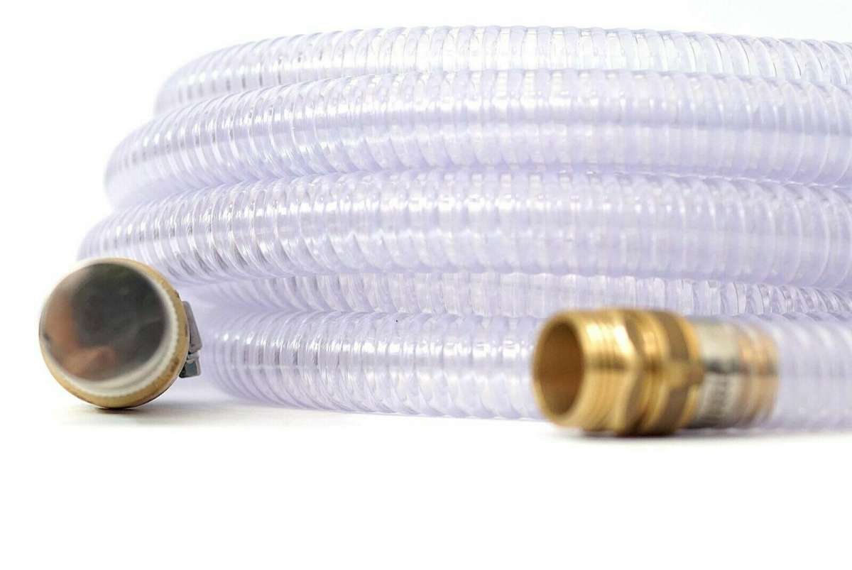 1 PVC Saugschlauchgarnitur 4 Meter
