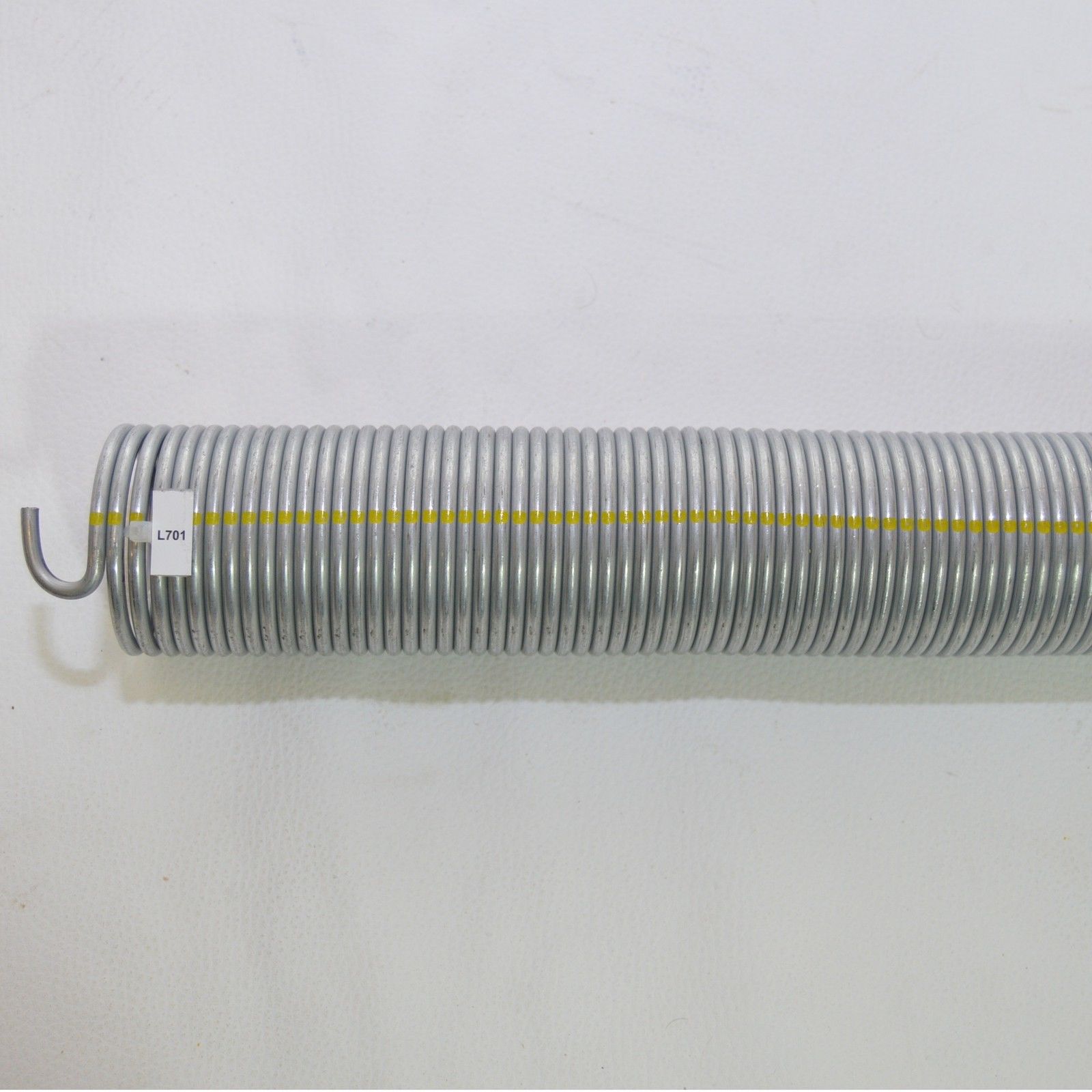 2x Zugfeder Für Garagentor – 6,3x50x535 Mm, 115 Kp, Silber