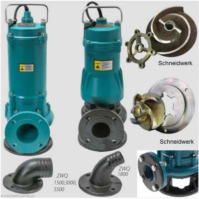 Hochdruck Tauchpumpe Schmutzwasserpumpe 2\