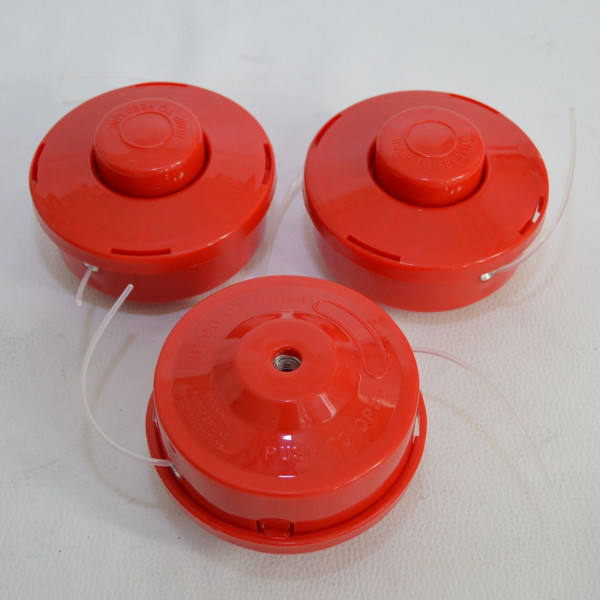 Sparset 3x Fadenkopf Mähkopf Doppelfadenkopf m. Tippautomatik Motorsense Freischneider r