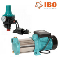 Kreiselpumpe Hauswasserwerk Gartenpumpe MHI 1300 INOX 1300W 6000 L/h m. Steuerung Kreiselpumpe Hauswasserwerk Gartenpumpe MHI 1300 INOX 1300W 6000 L/h m. Steuerung