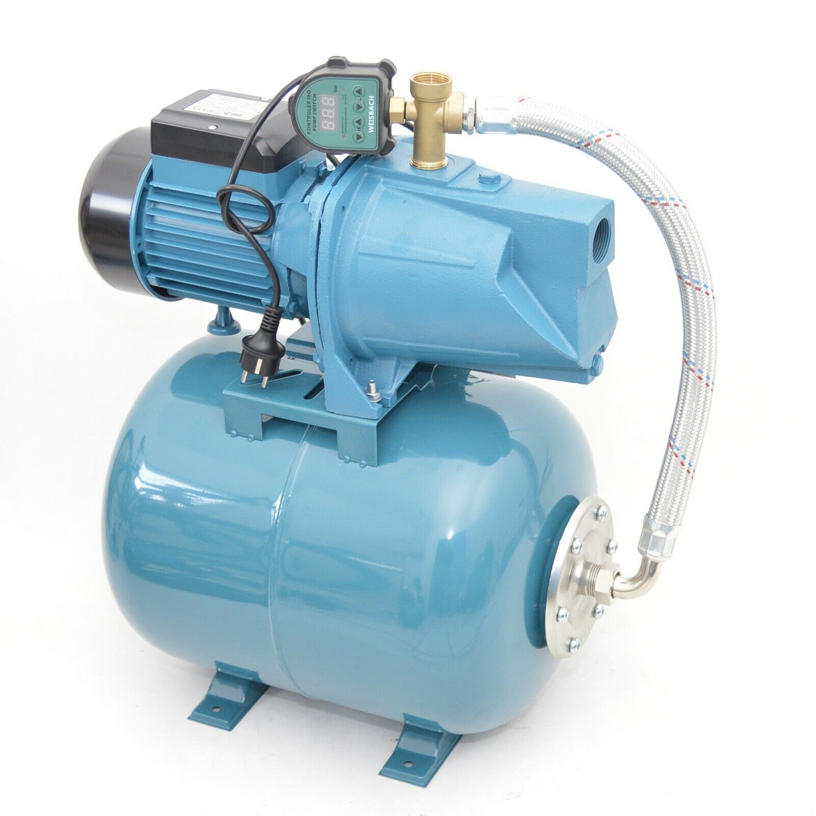 Hauswasserwerk 50 Liter Pumpe JSW 200 6000l h 5 3bar 