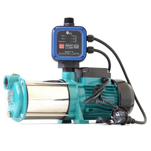 Kreiselpumpe Hauswasserwerk Gartenpumpe MHI 1300 INOX 6000 L/h mit