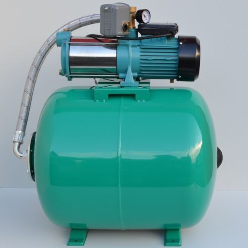 Hauswasserwerk 80 Liter mit Gartenpumpe MHI 1300Watt 5-stufig
